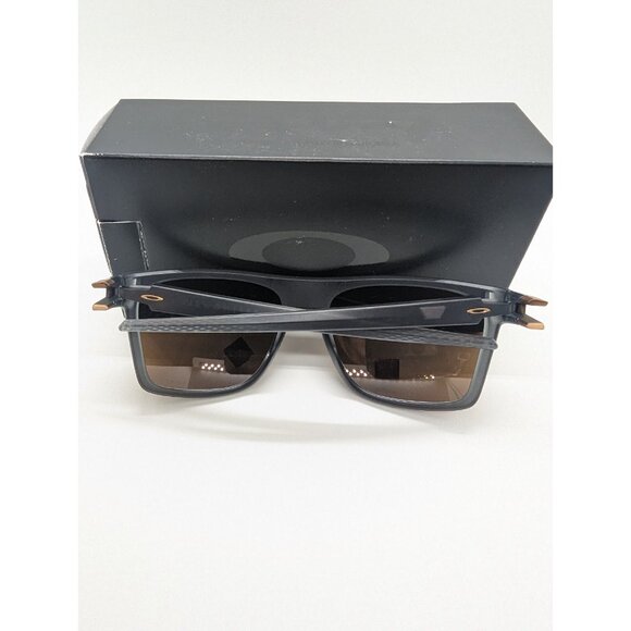 NEW Oakley LEFFINGWELL Matte Grey Smoke PRIZM Tungsten Lens Sunglass 9100-02 - Picture 2 of 7